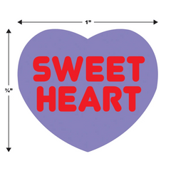 Candy Heart Stickers