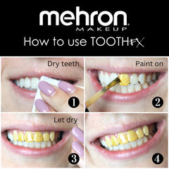 Mehron Tooth FX Temporary Tooth Paint