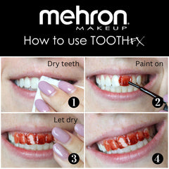 Mehron Tooth FX Temporary Tooth Paint