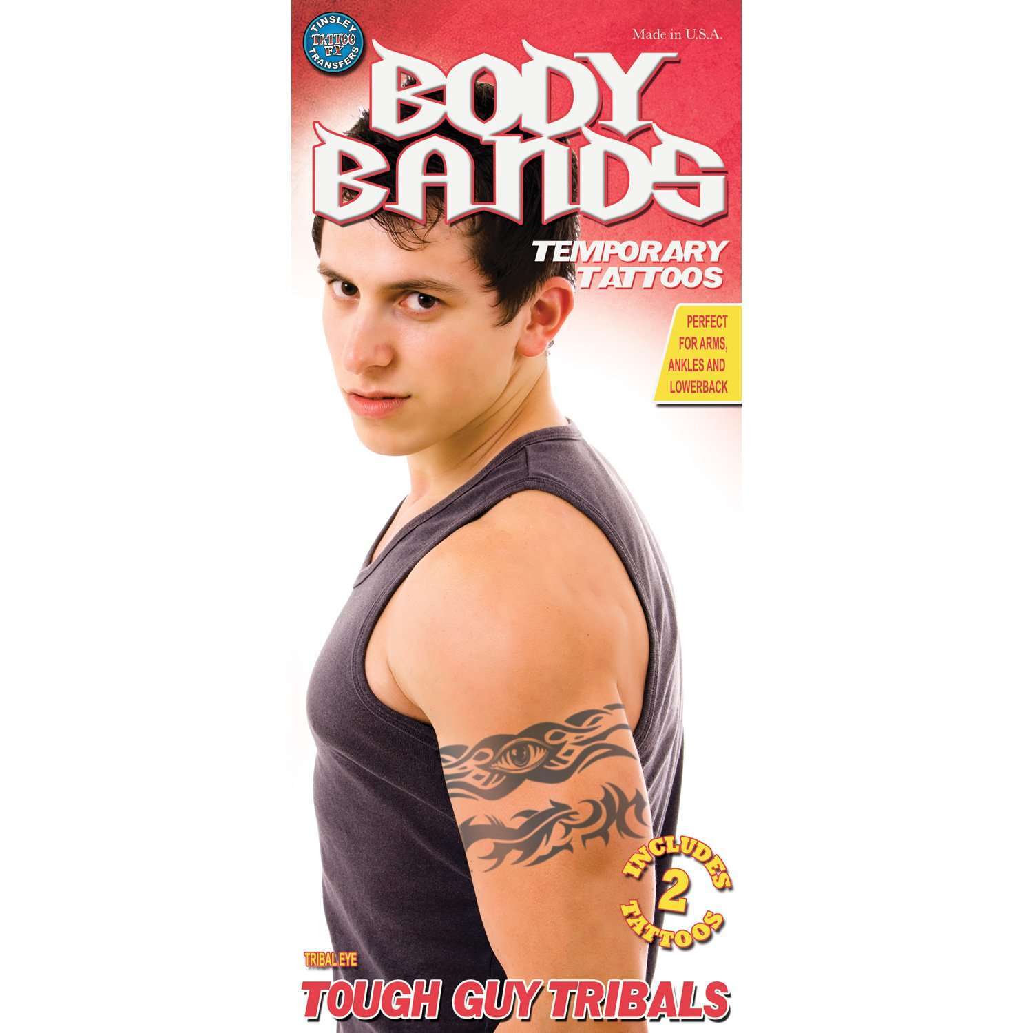 Tinsley Body Bands Tattoo Transfers