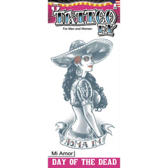 Tinsley Day of the Dead Tattoo Transfers