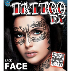 Tinsley Face Tattoos Transfers