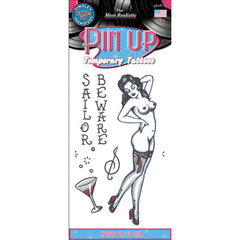 Tinsley Pin Up Temporary Tattoo Transfers