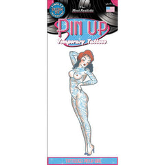 Tinsley Pin Up Temporary Tattoo Transfers