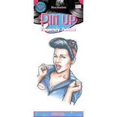 Tinsley Pin Up Temporary Tattoo Transfers