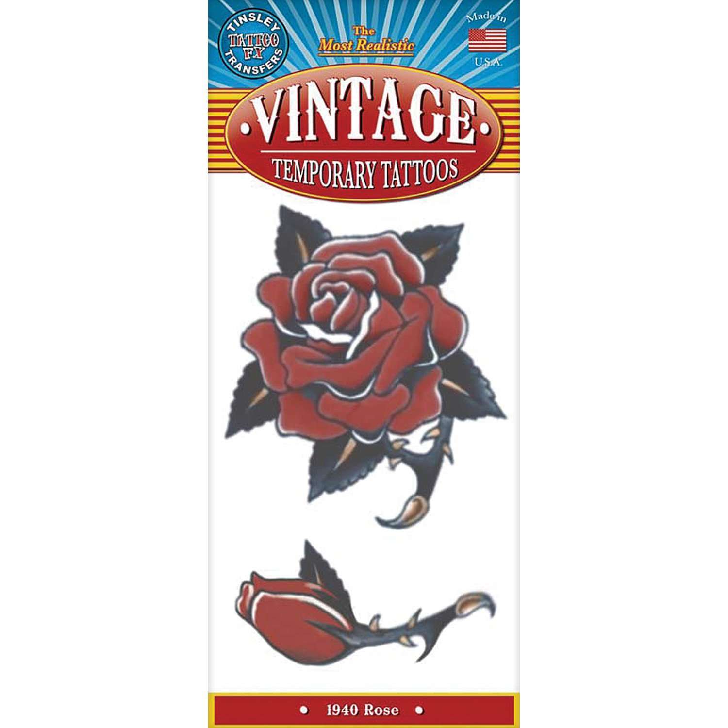 Tinsley Vintage Temporary Tattoos