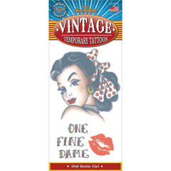 Tinsley Pin Up Temporary Tattoo Transfers