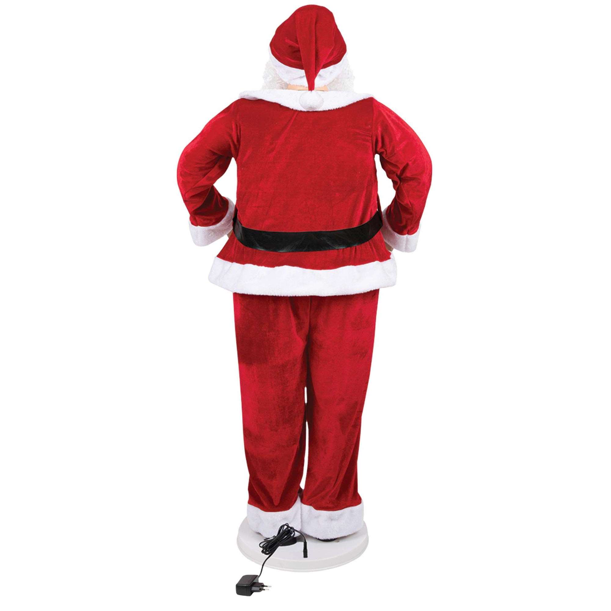 5' Dancing Santa Animated Christmas Decoration