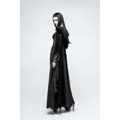 Gothic Dark Goddess Long Coat