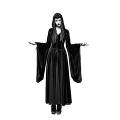 Gothic Dark Goddess Long Coat