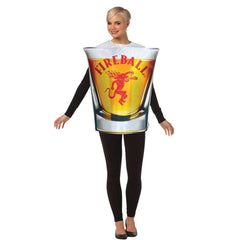 Fireball Whiskey Shot Glass Adult Costume