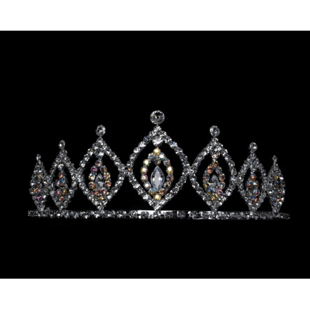 Deluxe AB Stone Tiara