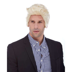 Average Salesman Short Quiff Wig