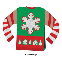 3D Ugly Sweater Holiday Party Centerpiece