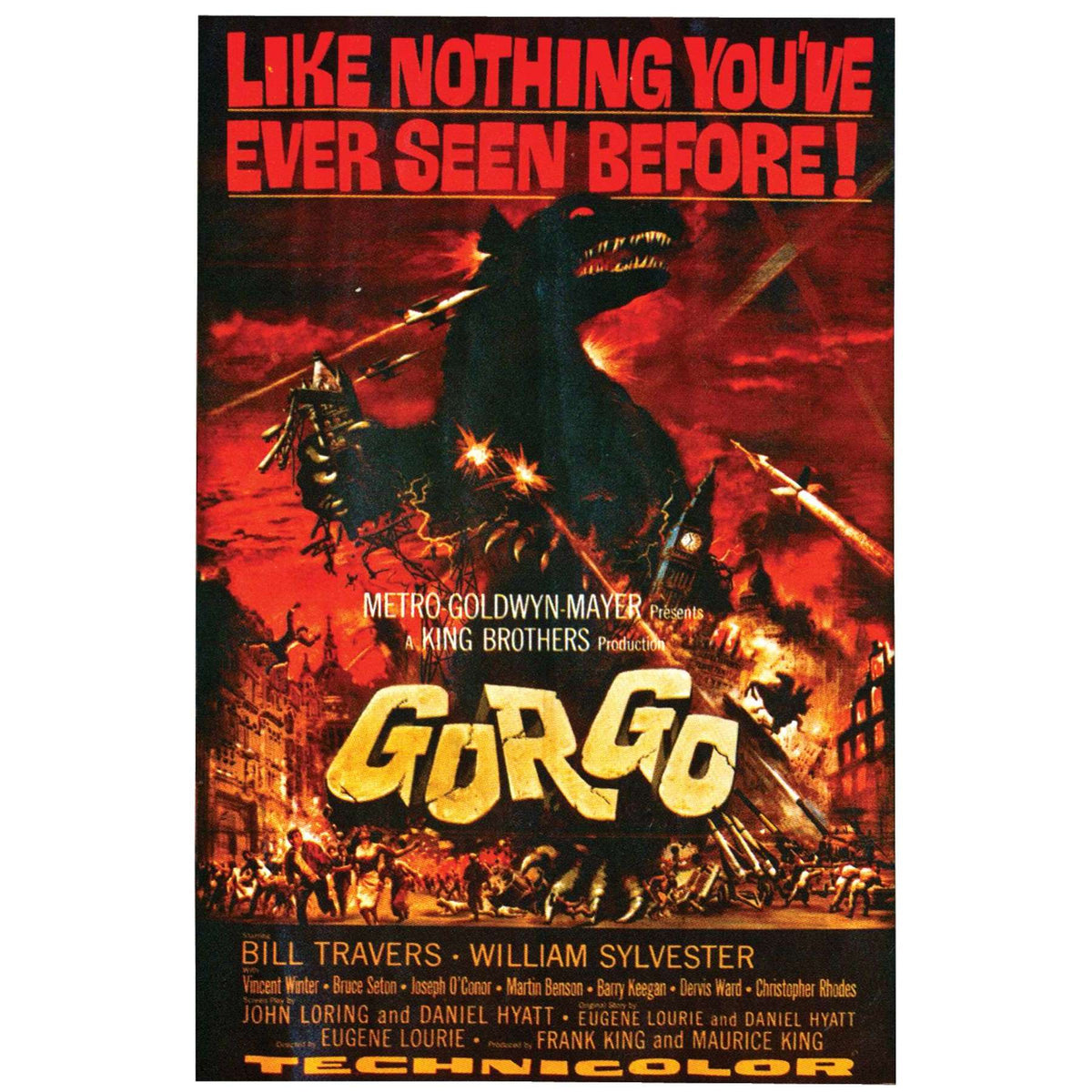 Gorgo Movie Poster Cling