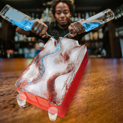 Ice Luge Double Track Ice Luge