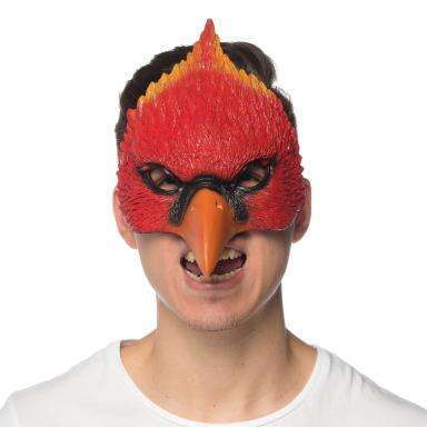 Supersoft Cardinal Bird Mask