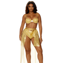 Oh My Goddess Sexy Golden Goddess Adult Costume