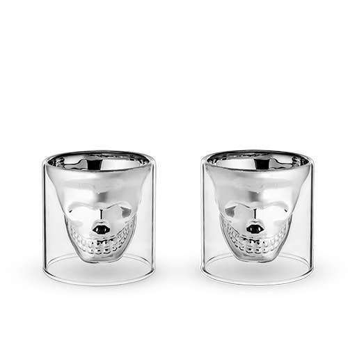 Pair of Skull Shot Glasses