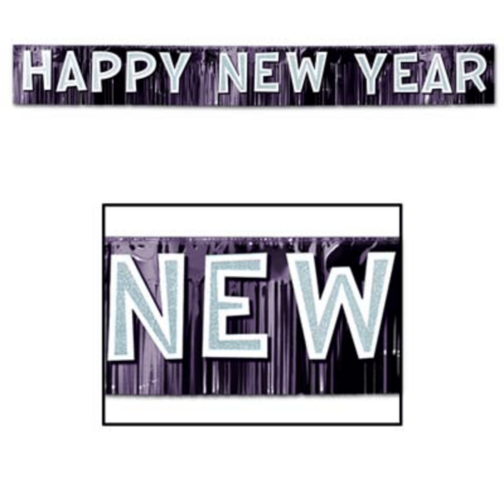 Happy New Year Fringe Banner