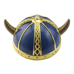 Blue Viking Helmet