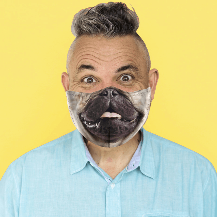 Pug Life Face Mask