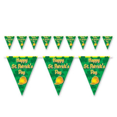 Happy St Patricks Day Pennant Banner