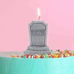 Basically Dead Gravestone Candle