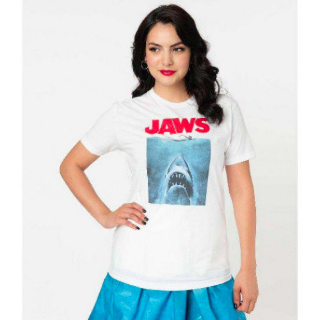 Jaws Movie Poster T-Shirt - Womens