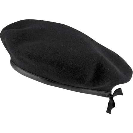 Black Montgomery Beret