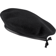 Black Montgomery Beret