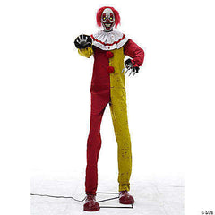 7' Pesky The Clown Animated Prop Decoration