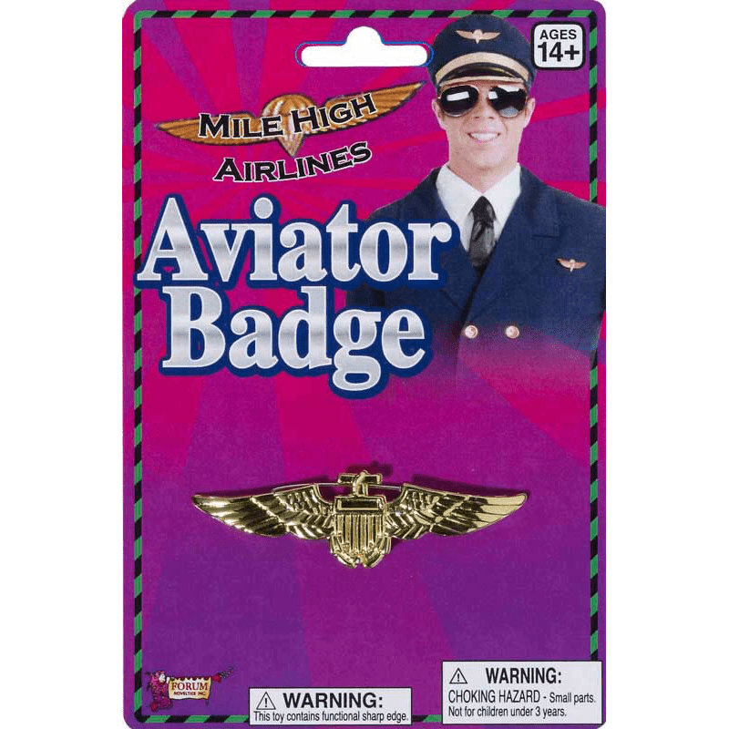 Gold Aviator Pin