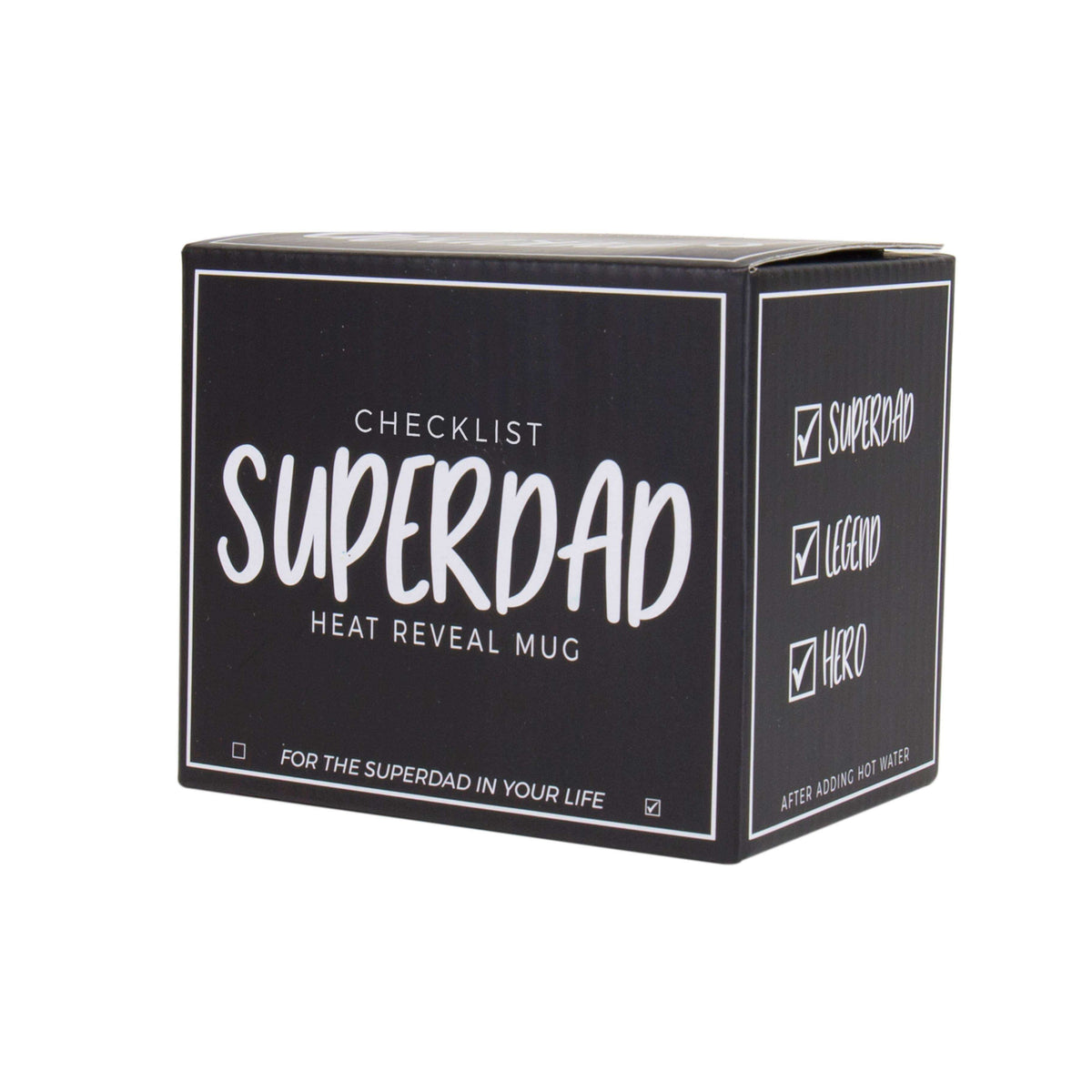 Super Dad Checklist Heat Reveal Mug