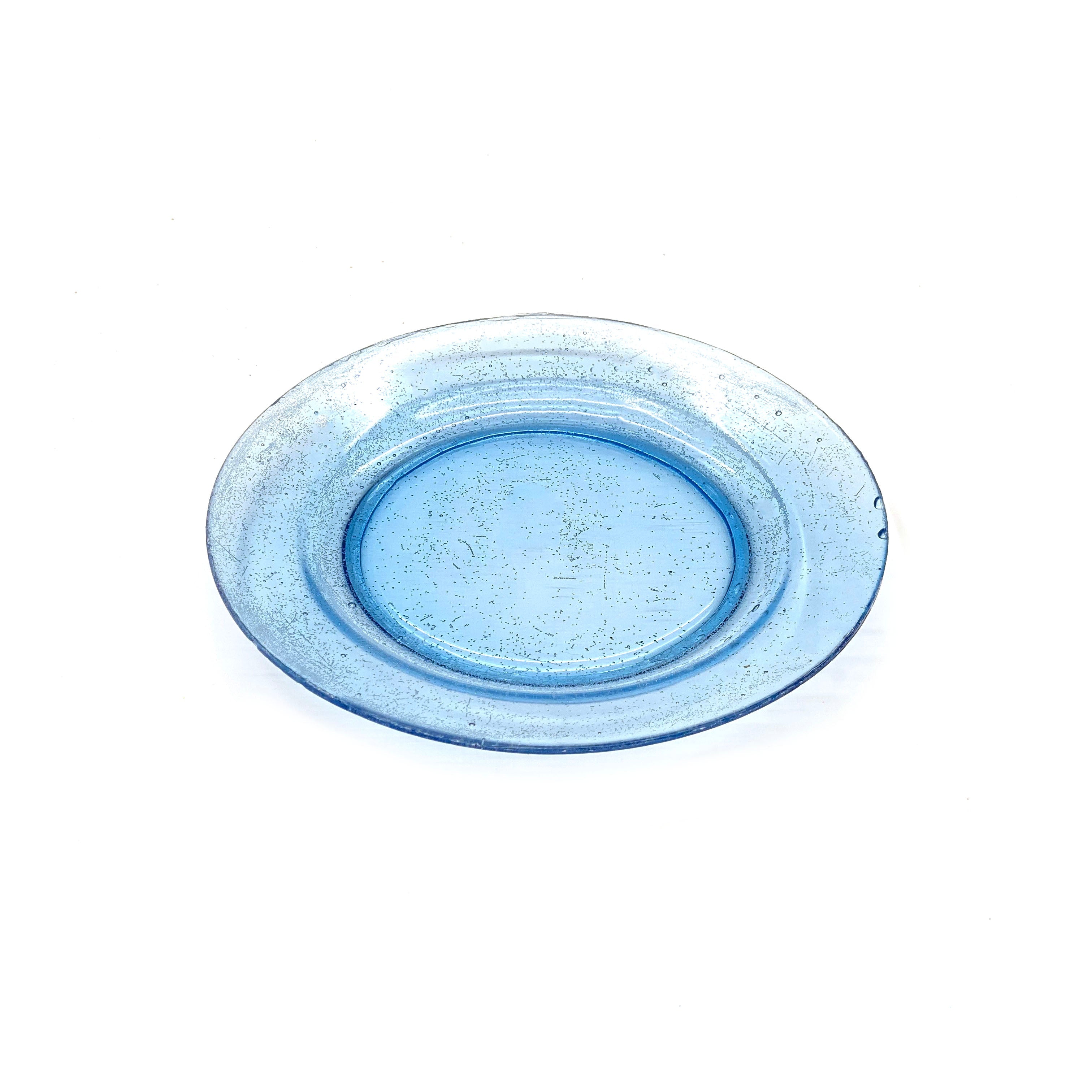 SMASHProps Breakaway Medium Dinner Plate - LIGHT BLUE translucent - Light Blue,Translucent