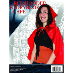 30” Red Hooded Storybook Cape