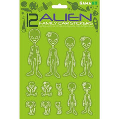 Alien Car Stickers