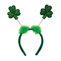 Dark Glitter Shamrock Boppers