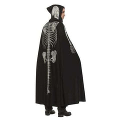 Black Skeleton Child Cape