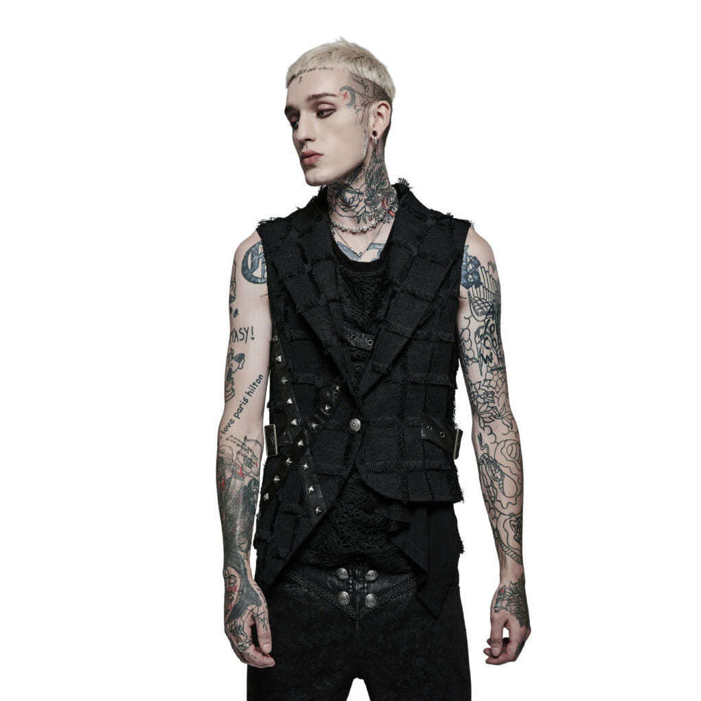 Crossroads Gothic Asymmetric Vest