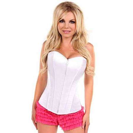 Lavish Sweetheart Front Zipper Corset