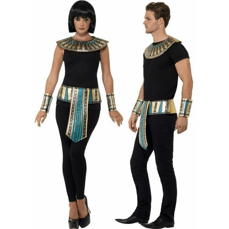 Egyptian Collar & Belt Costume Accessory Kit