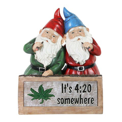 Solar Good Time 4:20 Sign Gnomes