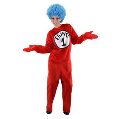 Dr Seuss Thing 1 & 2 Adult Costume