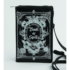 Glow In The Dark Book Of Spells Crossbody Bag