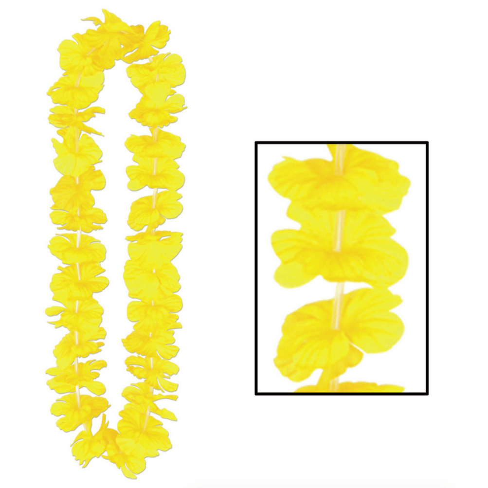 Yellow Party Leis