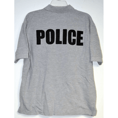 X-Large Grey Police Polo