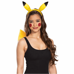 Adult Pikachu Headband & Tail Kit