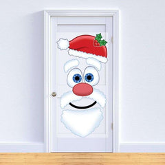 Santa Face Door Cover