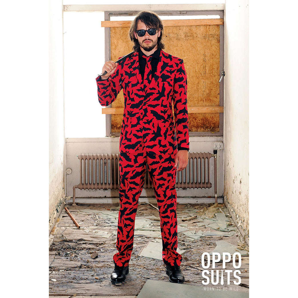 OppoSuits Bat Guy Three Piece Suit